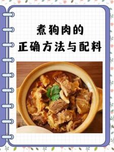 清炖狗肉怎么去腥_啤酒白酒泡狗肉去腥，香料增香好方法