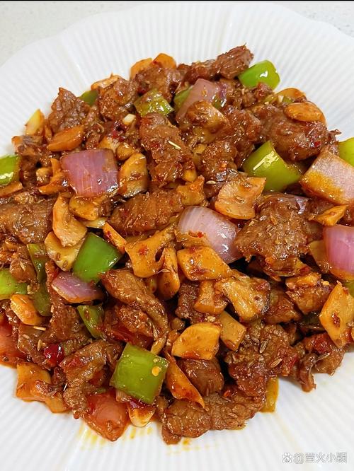 孜然牛肉的做法图解_腌透炒透香满口