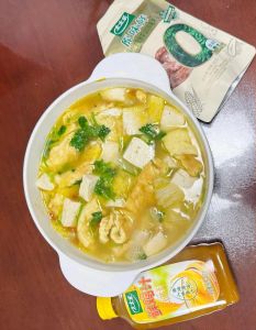 鸡汁豆腐的做法_家常鸡汁豆腐，鲜美又营养