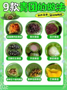 青团子的做法_江南春天的香甜软糯小吃
