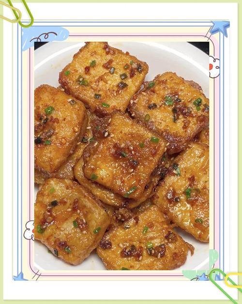 煎米豆腐蛋家常做法_煎米豆腐蛋，豆腐裹粉鸡蛋香，外酥里嫩味道棒！