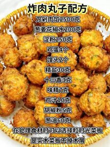 家庭炸肉丸子简单做法_酥脆鲜香，糖醋红烧皆宜