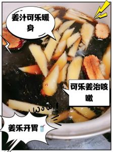 姜汁可乐的做法_暖心饮品，煮法多样