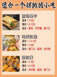 适合一个人摆摊的四季小吃_四季小吃好卖，单人摆摊创业优选