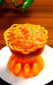 蟹酿橙是哪里的菜_杭州宋韵名菜，蟹肉橙香，诚心好味