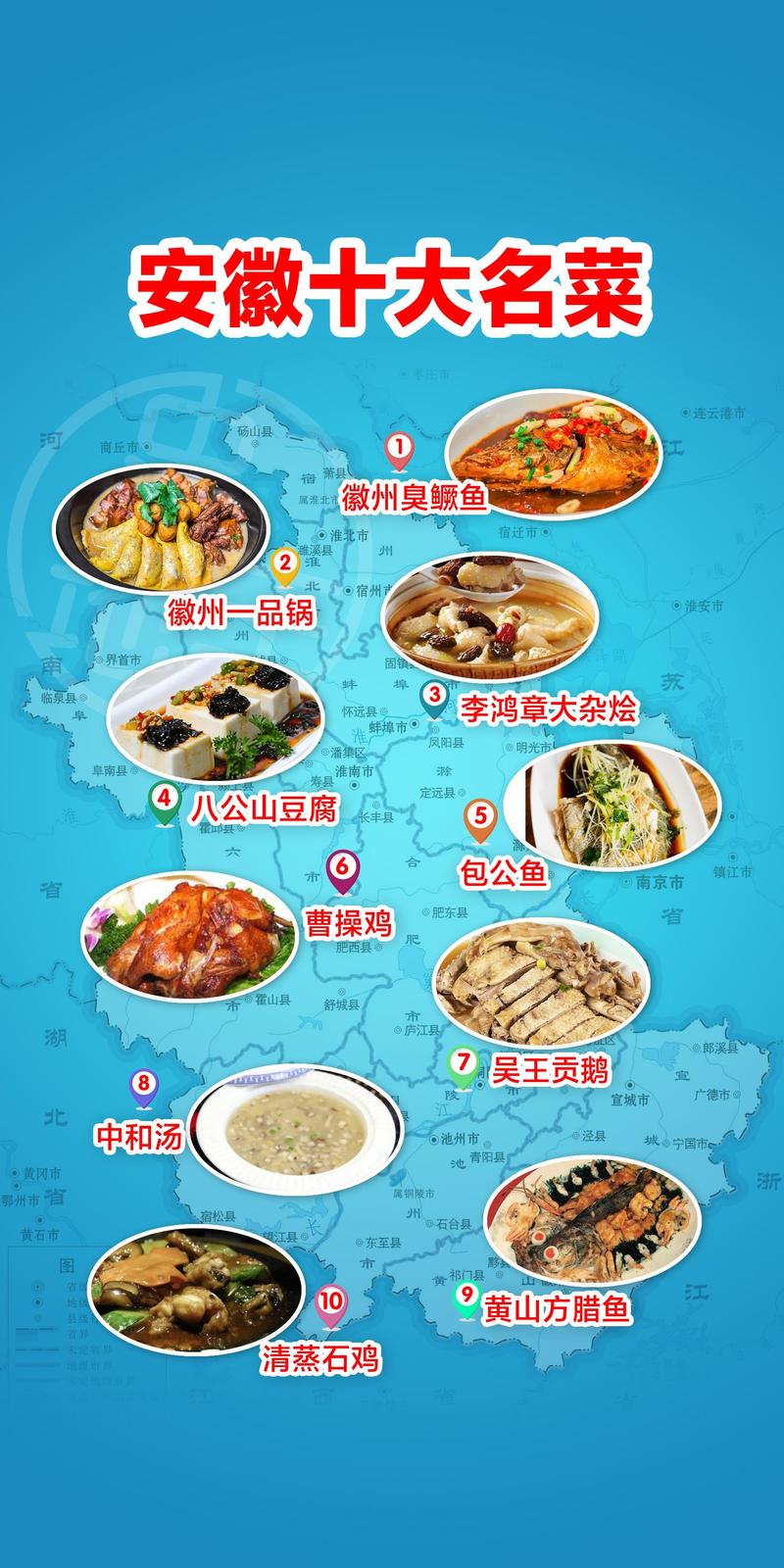 正宗徽菜菜谱大全_臭鳜鱼一品锅黄山炖鸽等，来安徽必尝！