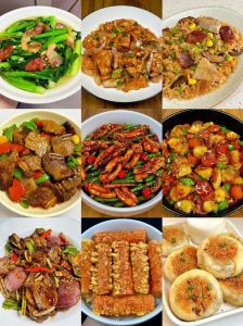 下饭的家常菜有哪些_茄子豆腐鸡蛋藕片豆角做法简单下饭