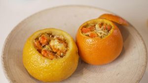 蟹酿橙是什么菜系_秋日时令美味