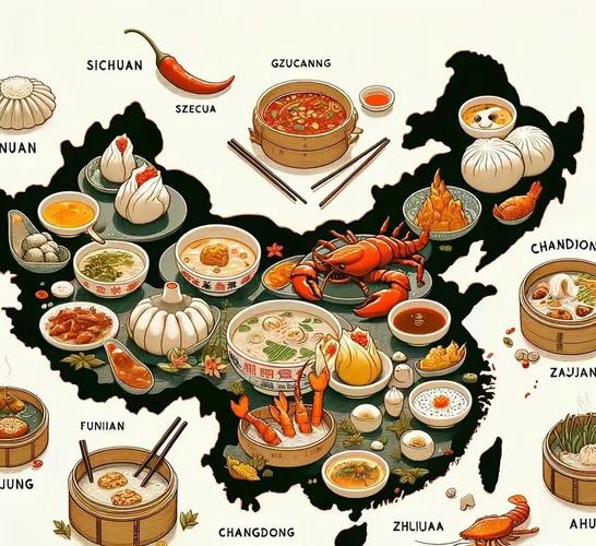 我国的八大菜系是什么_鲁川粤淮闽浙湘徽