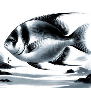 黑鲷鱼为什么叫流氓鱼_黑鲷腹藏龙王宝瓶！