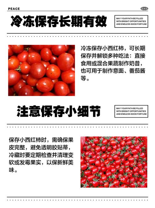 小西红柿怎么保存?冷藏冷冻法详解 小西红柿怎么保存?冷藏冷冻法详解