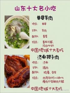 山东名小吃美食排名_煎饼黄焖鸡把子肉，风味独特！