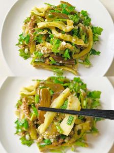 生拌茄子的家常做法_清爽小炒茄子，简单美味！