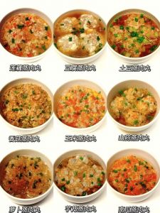 蒸猪肉丸的家常做法_肥瘦相间肉丸，蒸着吃香！