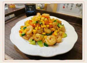 虾仁放什么炒_炒蒸炸饭，鲜嫩美味！