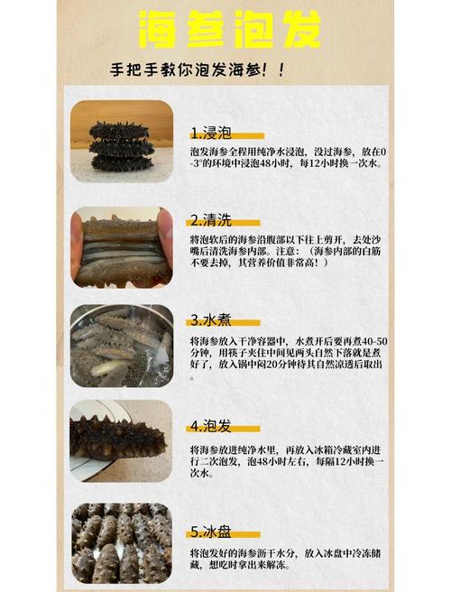 水发海参的正确方法_海参泡发清洗加冷水,低温泡48小时,煮熟冷藏促吸水,食用前冷水解冻 水发海参的正确方法_海参泡发清洗加冷水,低温泡48小时,煮熟冷藏促吸水,食用前冷水解冻