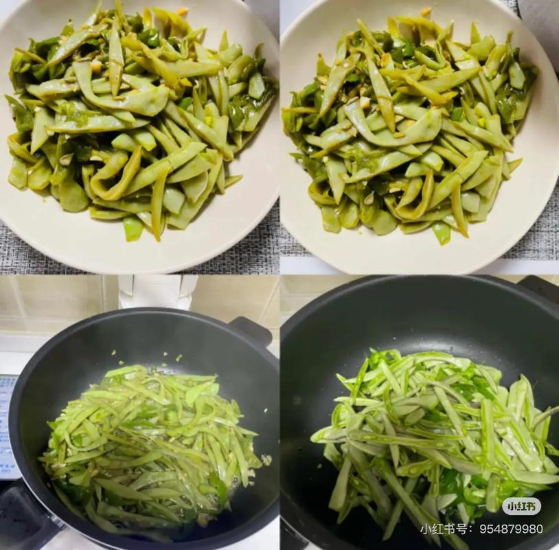 扁豆切法图解_健脾降脂，秋季美味佳肴