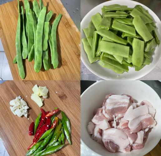 扁豆角怎么切丝图解法_秋季老人宜食营养扁豆角，美味做法分享！