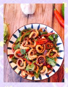 白灼八爪鱼的做法_家常脆皮八爪鱼，拍打去胶质，蘸料自由配