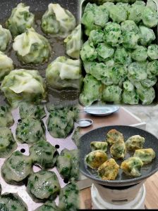 无米粿做法图解_韭菜馅，蒸着吃鲜嫩，烙着吃香脆