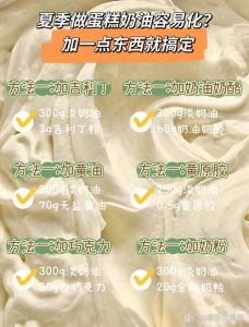 奶油稳定剂使用方法_打发起发不分离