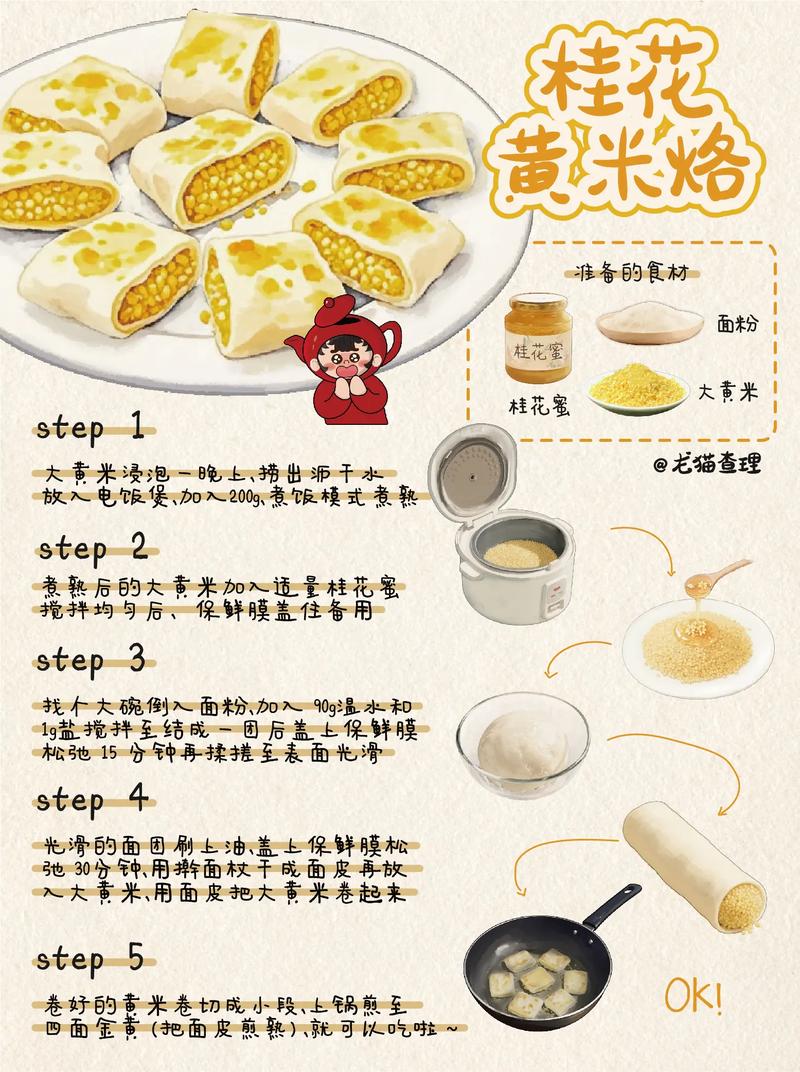 煎糕饺子做法大全图解_自制煎糕饺子，酥脆软糯，超香！