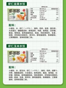 猪肉玉米水饺配料表_猪肉玉米水饺，鲜香可口，营养均衡！